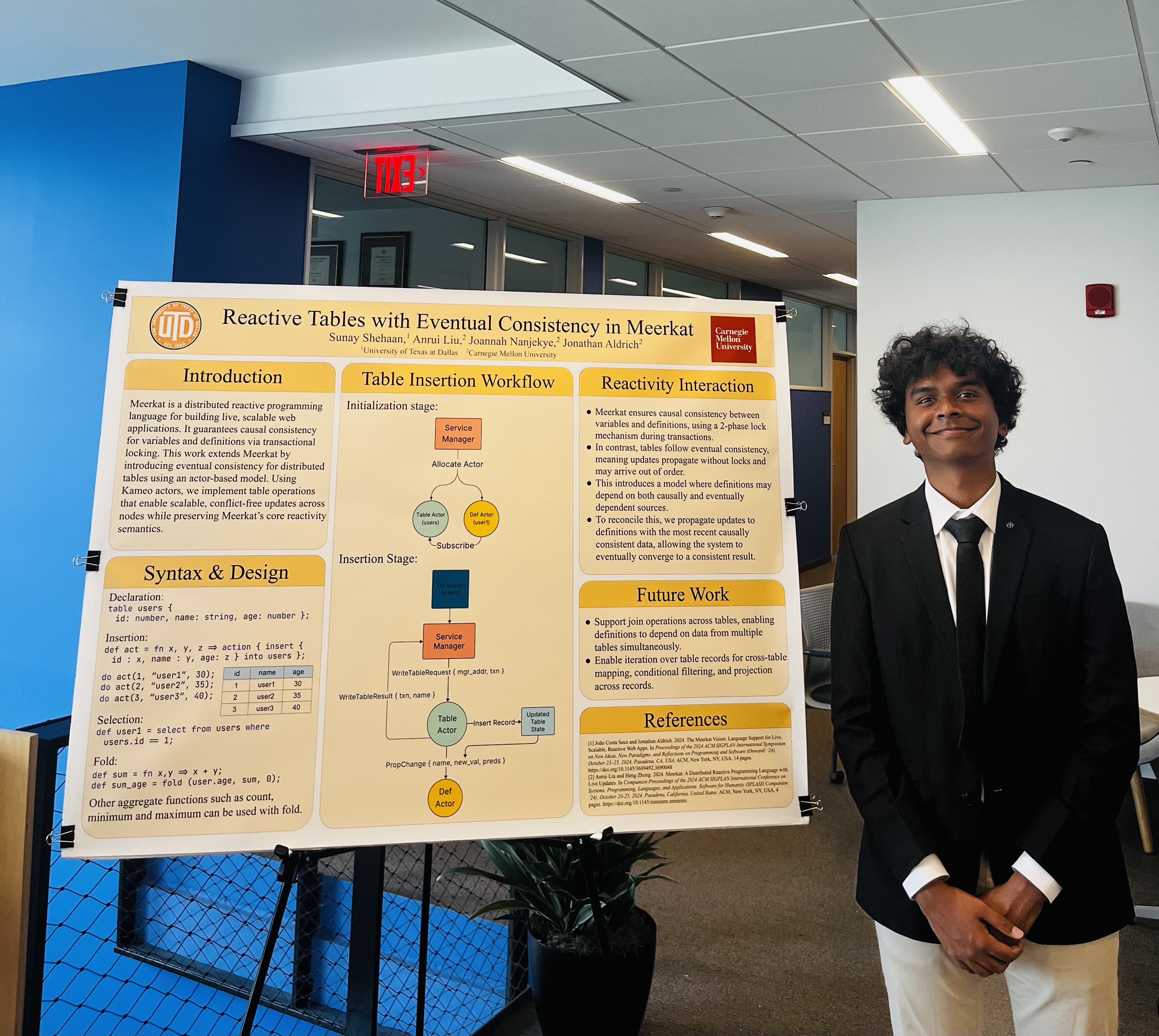 Research poster from Carnegie Mellon University